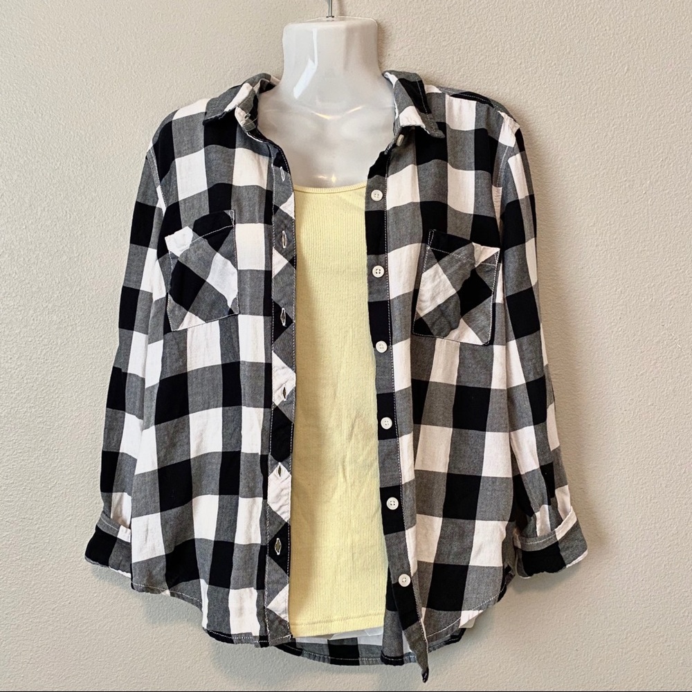 Buffalo Check Button Down Shirt